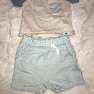 2 piece shirt and shorts